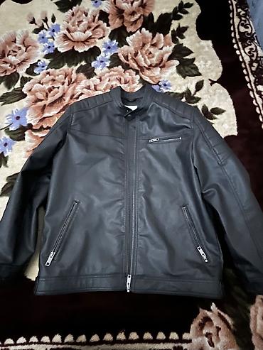 Üst geyimləri: Qara rəngli kişi dəri gödəkcəsi jack & jones XL - Material: dəri — 2