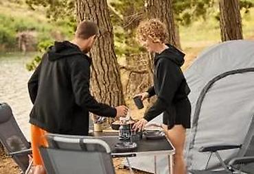 Oprema za kampovanje: CRIVIT gasna kamping lampa - Tip goriva: butan (za kartuše tipa 200 — 13