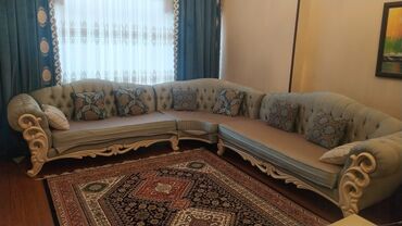 Divan və kreslo dəstləri: Künc divan