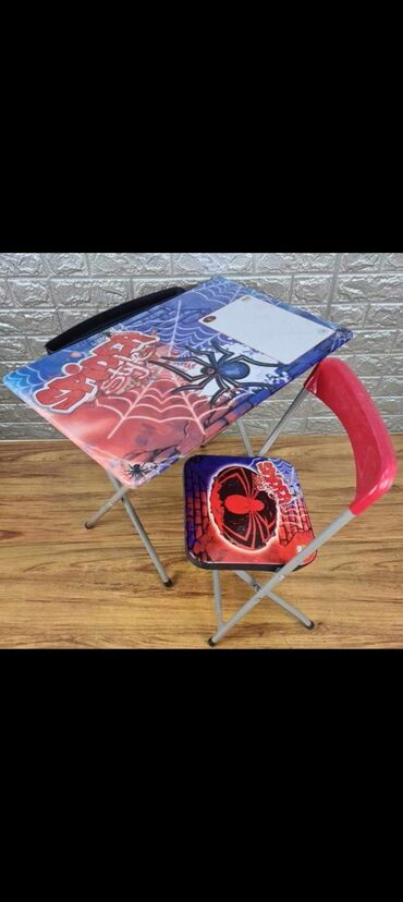 pertini igracke za devojcice: 06. 🕸️ Deciji sto i stolica Spider 🕸️ 😎je savršen set za vašu decu
