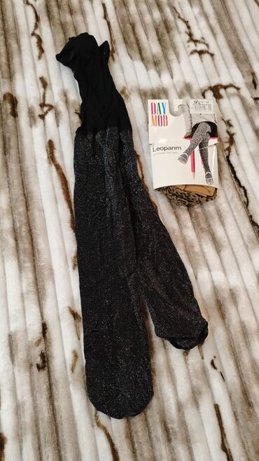 женские вязанные свитера: DAY MOD qadın corab-kolqotka dəsti - Brend: DAY MOD - Model: Leoparim