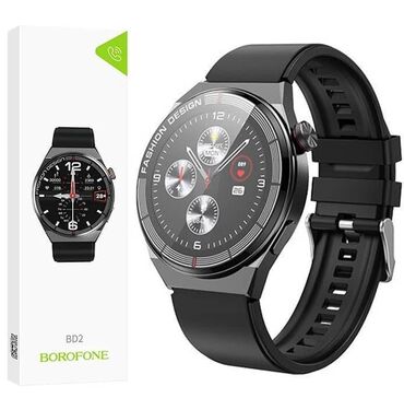 аккумуляторы для смартфонов в бишкеке: Смарт часы BOROFONE BD2,поддержка звонков,Smart watch,умные (Ч-35)