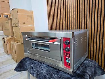 Elektrik sobalar: Pizza sobası 🔥 Professional Daşlı Pizza Sobası – Pizza və Şirniyyat — 20