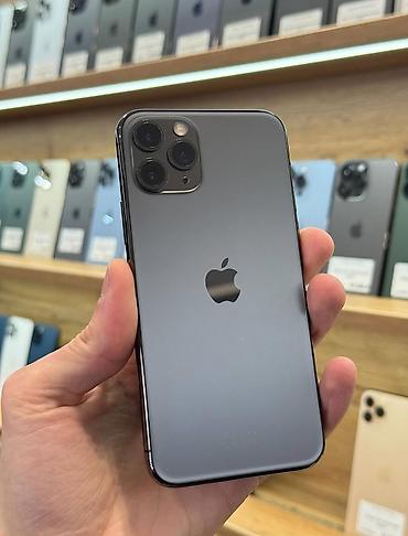 jbl go 4: IPhone 11 Pro, 256 GB, Qara, Zəmanət, Simsiz şarj, Face ID — 1