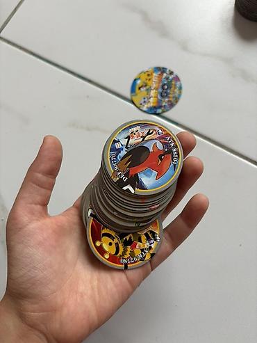naruto: Коллекция круглых игровых фишек/погов (POKÉMON, Pokémon GO и др.) — 3
