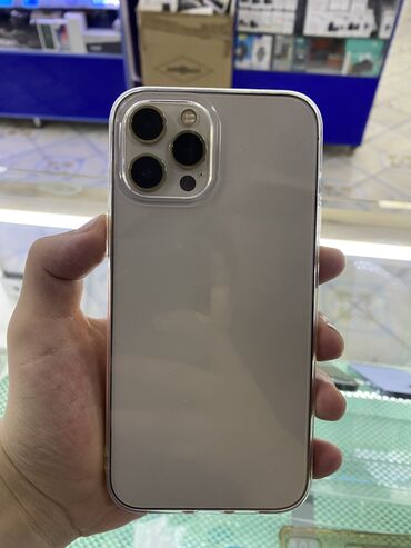 пока x3: IPhone 12 Pro Max, Б/у, 128 ГБ, Desert Titanium, Зарядное устройство, Защитное стекло, Чехол, В рассрочку, 80 %