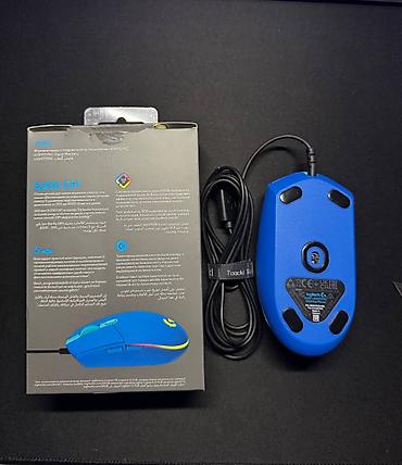 logitech dfgt: Logitech G102 LIGHTSYNC oyun siçanı – mavi rəng + USB tape - — 2