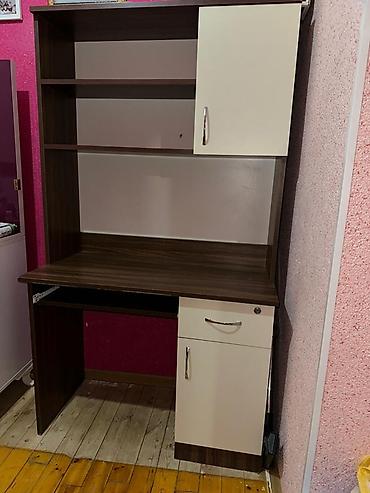 ofis dolab: Düz masa, Polkalı, Siyirməli, Sadə laminat — 2