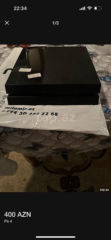 PS4 (Sony Playstation 4): PlayStation 4 (PS4) oyun konsolu - Model: PS4 (orijinal “fat” korpus) — 3