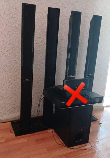 Dinamiklər və kolonkalar: Air Music Kolonka, Növ - Ev kinoteatrı üçün, rəng - Qara