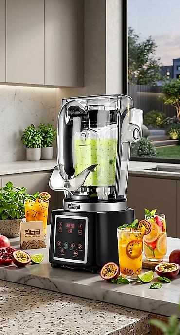 süd çəkən maşını: DSP® KJ2200 – Səs izolyasiyalı peşəkar blender (Acoustic Enclosure — 2
