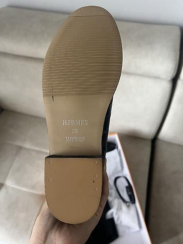 конные сапоги: Продаю сапоги ( Hermès Jumping), размер 38 Стильные высокие сапоги под — 3