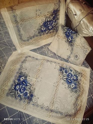 Kolleksiya qaşıqları: Iki nəfərlik yataq dəsti az istifadə olunub təcil satılır ucuz qiymətə — 13