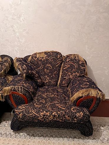диваны цены: Диван и два кресла. Поролон. Чехлы снимаются. Можно постирать и — 2