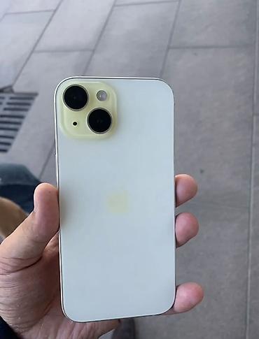 apple zone: IPhone 15, 128 ГБ, цвет жёлтый не работает выходит с айклауда и — 1