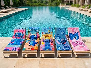 bacač diska: Fa, Disney peškiri za plažu – Stitch i Angel motivi - Veliki peškiri — 7