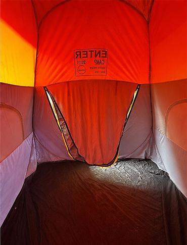 kamp çadırları: ENTER CAMP 2011 açılıb-yığılan çadır – Water Proof, ölçü: XXL - Rəng — 5