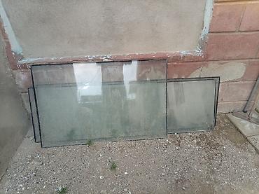 w210 qapi: Plastik qapı-pəncərə dəsti - Material: ağ rəngli PVC profil - — 3