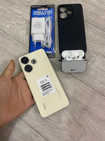 ноутбук планшет 2 в 1: Redmi, Redmi 13, Новый, 128 ГБ, цвет - Бежевый, 2 SIM
