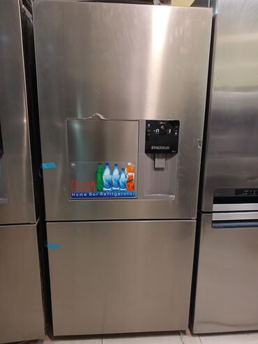 dispenser baku: Новый 2 двери Emersun Холодильник Продажа, цвет - Серый, С диспенсером