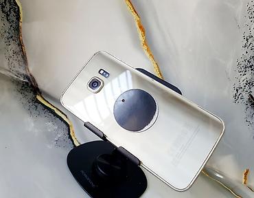 tab a: Samsung Galaxy S6 Edge, Б/у, 64 ГБ, цвет - Золотой, 1 SIM — 2