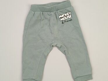 dresy legginsy: Spodnie dresowe, H&M, 9-12 m, stan - Dobry