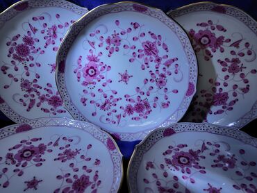 Kuhinjski setovi: Meissen,vintaz tanjiri Nemacka. Meissen desertni — 1