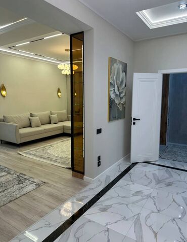 снять квартиру бишкек на долгий срок: 3 комнаты, 85 м², Элитка, 9 этаж, Дизайнерский ремонт