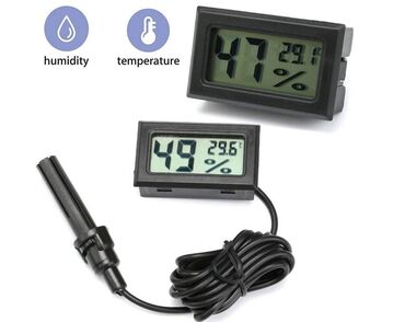 kabelsiz ev telefonlari: Termometr ve Higrometr. Temperatur ve nemlik olcen cihaz.Kabeli