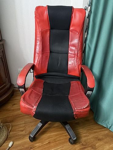 chair from the future pro: Игровое кресло, Б/у, С колесиками, Экокожа — 1