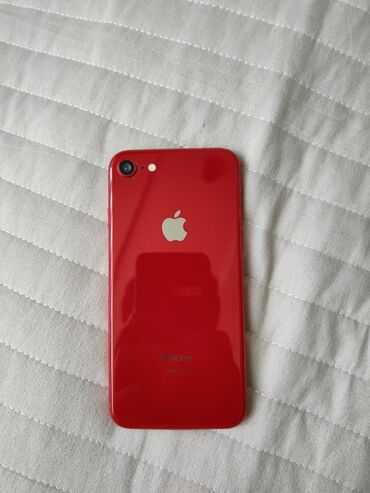 Apple iPhone: IPhone 8, 64 GB, Qırmızı, Barmaq izi — 5