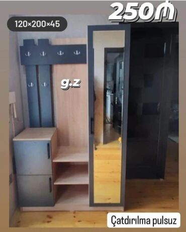 Uşaq və gənc otağı üçün dəstlər: Yeni, Düz dolab, Dəhliz dolabı