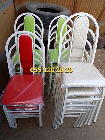 Stullar: Kafe və restoranlar üçün 4 nəfərlik 6 nəfərlik 8 nəfərlik stul və — 17