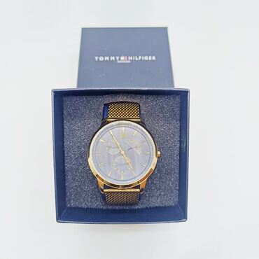 Qol saatları: İşlənmiş, Qol saatı, Tommy Hilfiger, rəng - Qızılı — 8