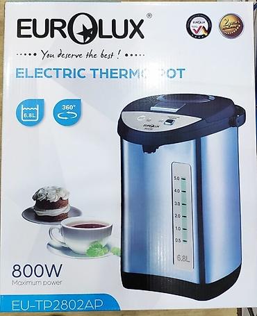 zimmer termopot: Samovar termopot termofot elektrikli termos Eurolux 6.8 litr tutumlu — 8