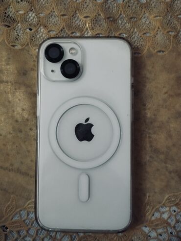 iphone 5 üçün qoruyucu şüşə almaq: IPhone 13, Белый, Беспроводная зарядка