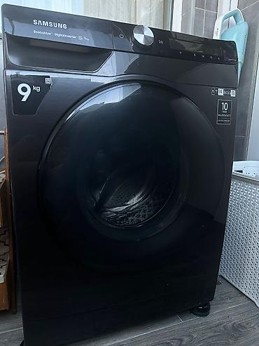 Məişət texnikası: ‼️Tecili Samsung 9 kq paltaryuyan maşın 400 azm. Az istifadə olunub — 1