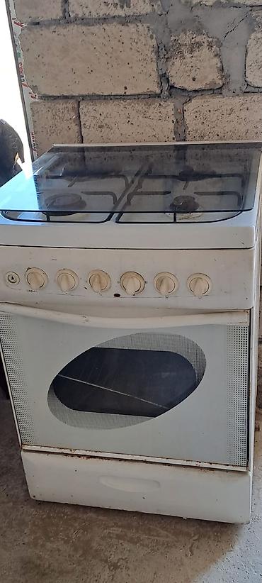 elektrik sobalari qiymeti: Qaz sobası və plitə - 4 gözlü qaz plitəsi - Şüşə qapaqlı üst hissə — 3