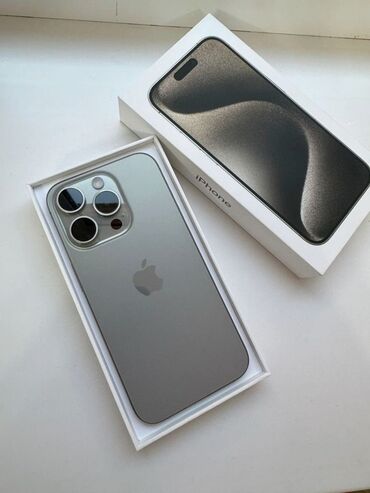 14 про макс 256 гб цена бишкек: IPhone 15 Pro Max, Natural Titanium, Коробка