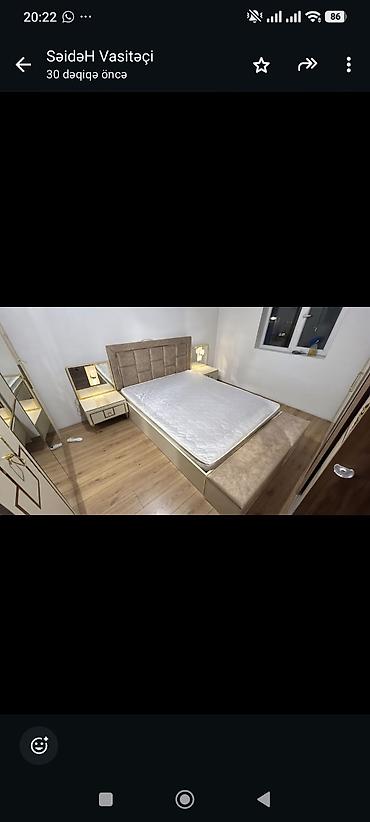 Mebel: Yataq desti 830 manat.Catdirilma qurasdirilma odenisle.Olcu dolab E — 6