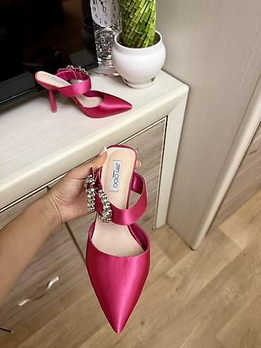pull and: Туфли, 38, 38.5, Jimmy Choo, Новый, цвет - Розовый, Самовывоз — 7