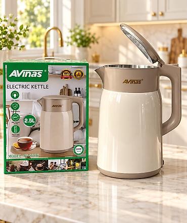 Elektrik çaydan Avinas, 2.1 - 2.5 l, Yeni, Ünvandan götürmə, Ödənişli çatdırılma, Rayonlara çatdırılma