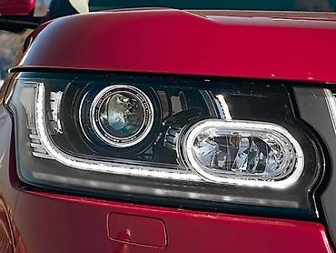 shadow line: Комплект передних фар Land Rover Б/у, Оригинал — 2
