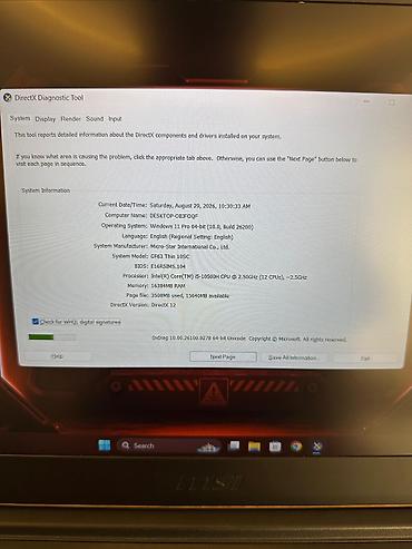MSI: MSI GF63 Thin 10SC – oyun və gündəlik işlər üçün yüngül və güclü — 8