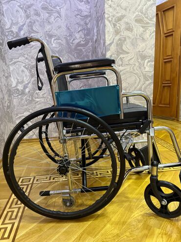 Əlil arabaları: Universal əlil arabası – polad xrom örtüklü çərçivə və rahat — 6