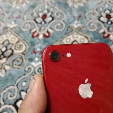 Apple iPhone: IPhone 8, Б/у, 64 ГБ, Красный, Зарядное устройство, Защитное стекло, Чехол, 100 % — 7