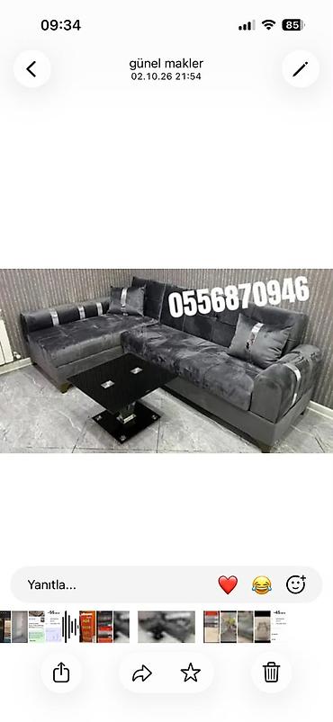 çalışma stulu: Künc divan, Yeni, Açılan, Bazalı, Parça, Şəhərdaxili pulsuz çatdırılma — 4