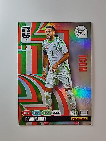 panini: Panini Adrenalyn XL FIFA World Cup 2026 Riyad Mahrez – Icon #12 Цена — 1