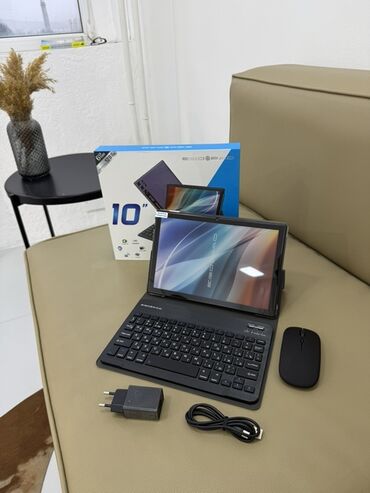 андроид маниторы: Планшет, Ego Pad, эс тутум 128 ГБ, 9" - 10", 5G, Классикалык түсү - Кара