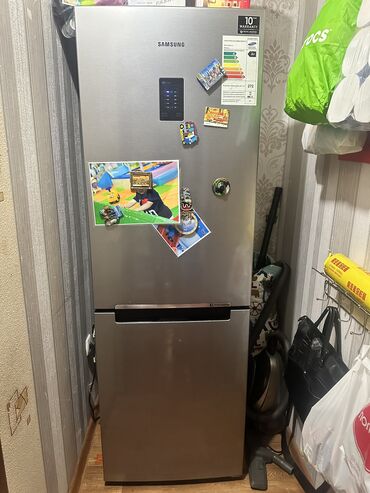 самсунг а22s: Холодильник Samsung, Б/у, Двухкамерный, No frost
